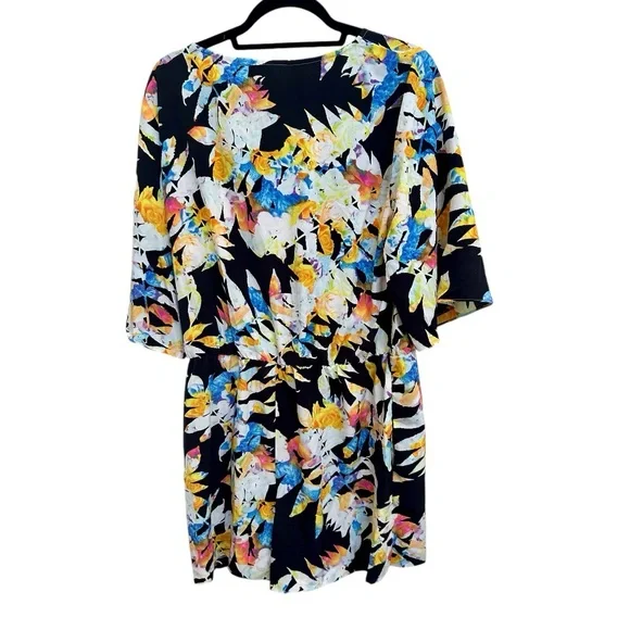 NWT!! Muse Printed Tropical Romper in Women’s size 14 - Picture 3 of 7